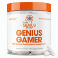 Genius Gamer Gaming Focus Supplement 80 Pills - Elite Nootropic Brain and Mental Clarity Booster