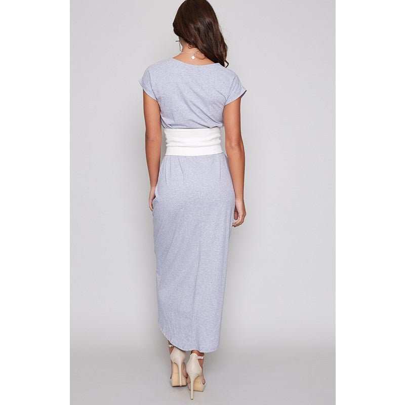 WELLTH HOUSE Knitted Pure Color Tied Belt Accessory - Wellth House