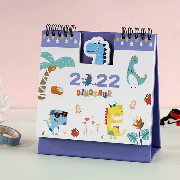 WELLTH HOUSE Cute Cartoon Bump Desk Calendar Notepad - Wellth House