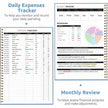 WELLTH HOUSE Budget Planner Expense Tracker Book - Wellth House