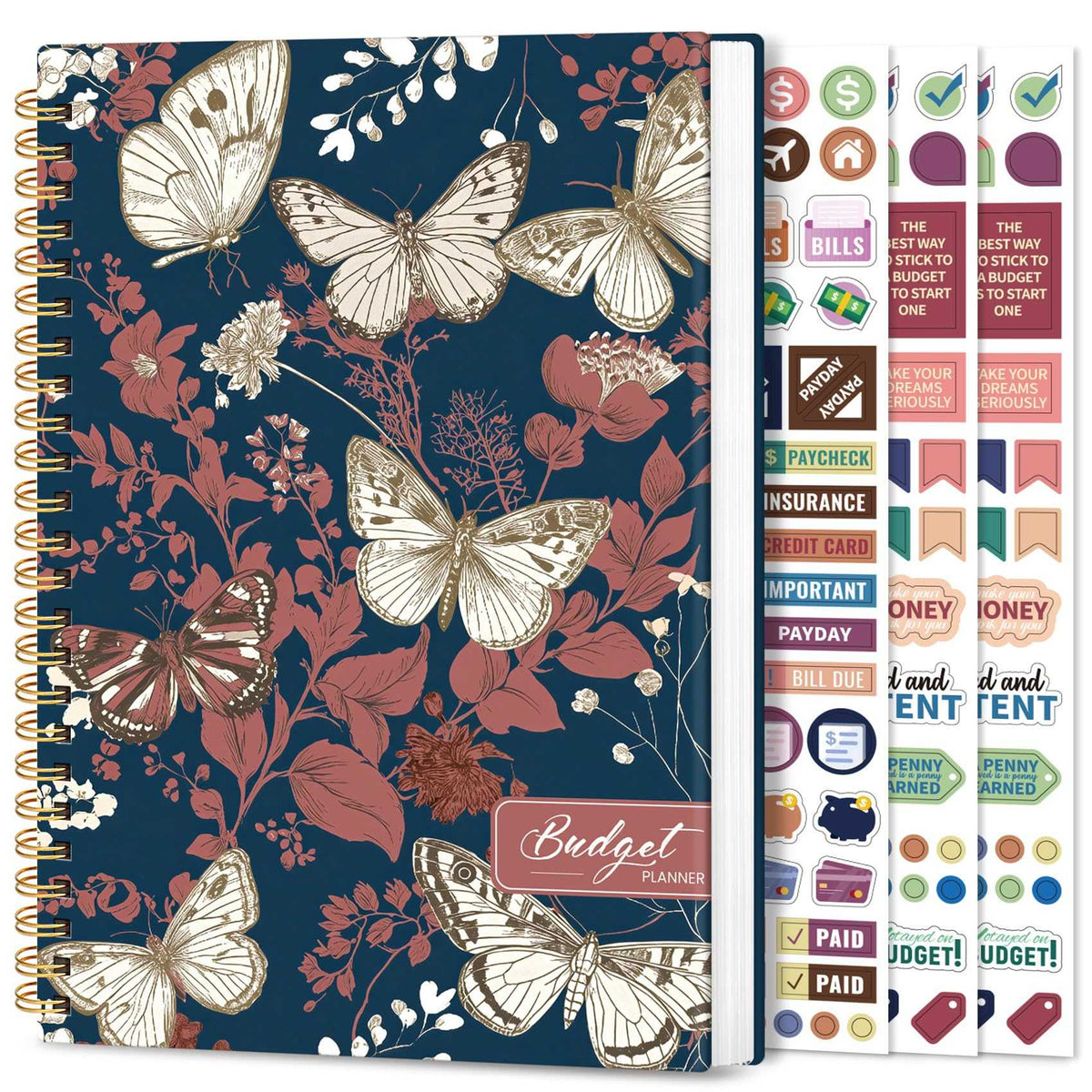 WELLTH HOUSE Budget Planner Expense Tracker Book - Wellth House