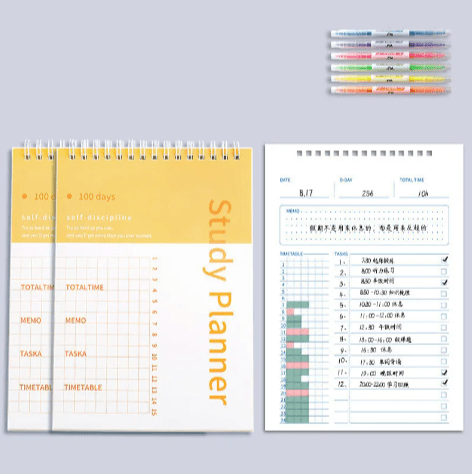 WELLTH HOUSE 100-Day Self Discipline Planner - Wellth House