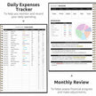 WELLTH HOUSE Budget Planner Expense Tracker Book - Wellth House