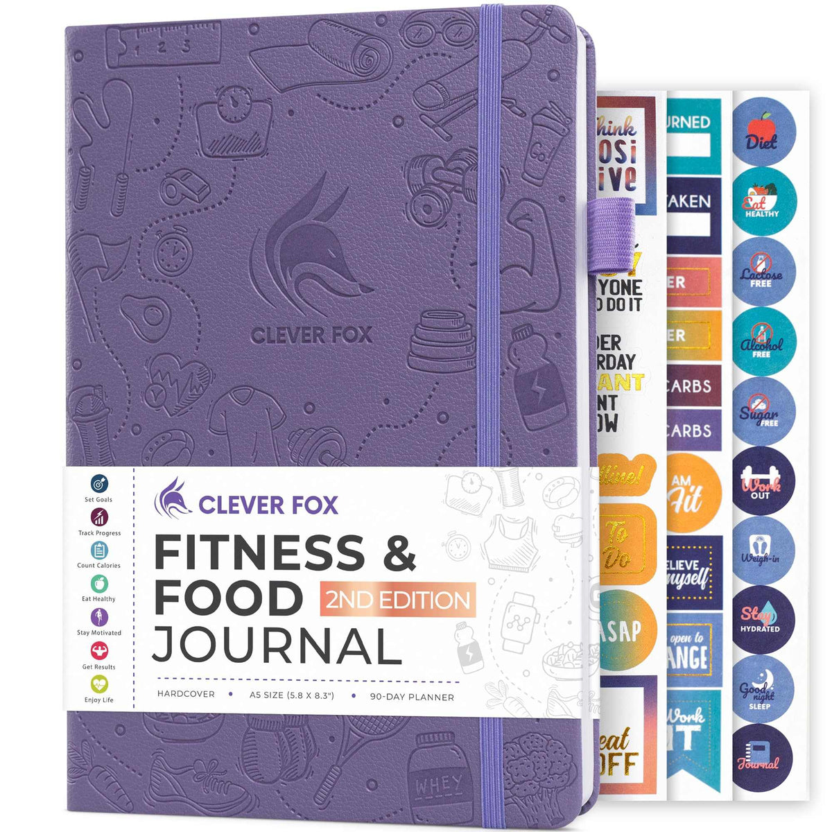 WELLTH HOUSE Fitness & Food Journal Planner - Wellth House