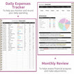 WELLTH HOUSE Budget Planner Expense Tracker Book - Wellth House