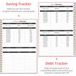 WELLTH HOUSE Budget Planner Expense Tracker Book - Wellth House