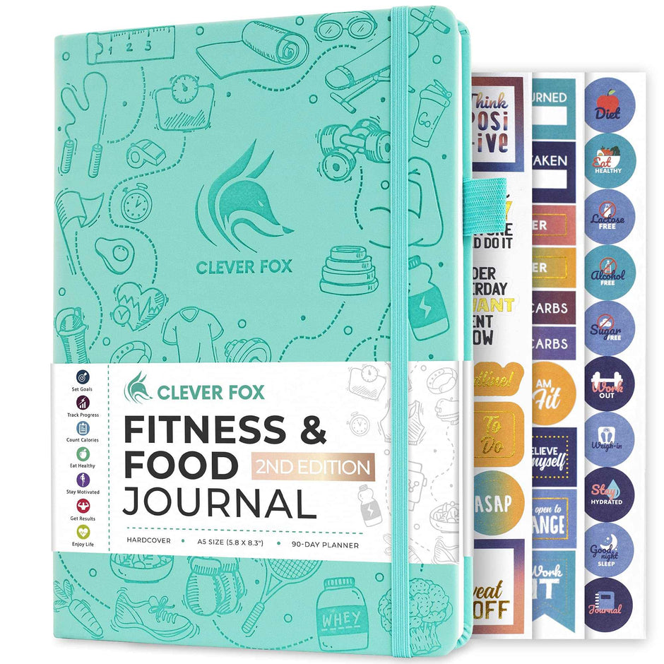 WELLTH HOUSE Fitness & Food Journal Planner - Wellth House