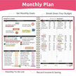 WELLTH HOUSE Budget Planner Expense Tracker Book - Wellth House