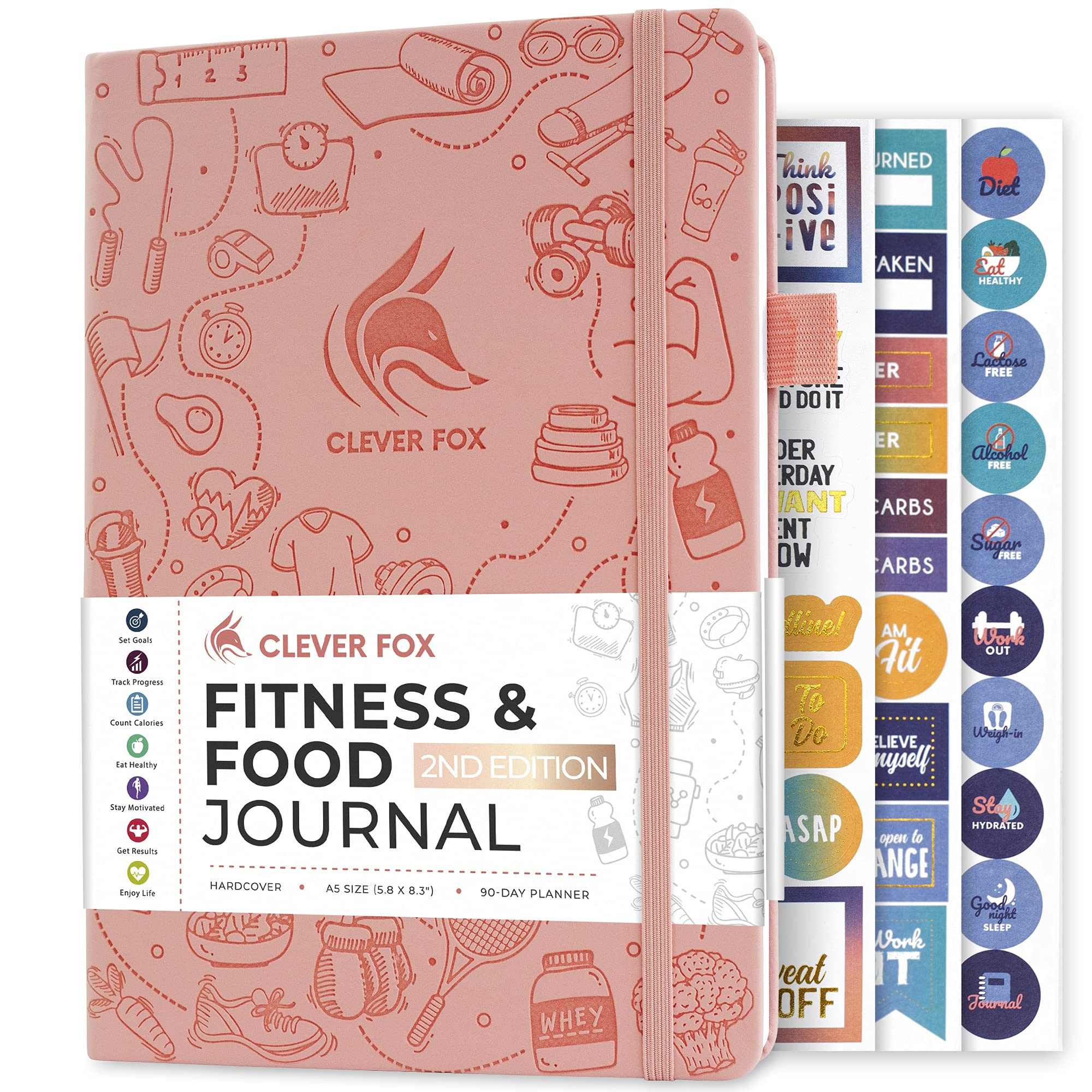 WELLTH HOUSE Fitness & Food Journal Planner - Wellth House