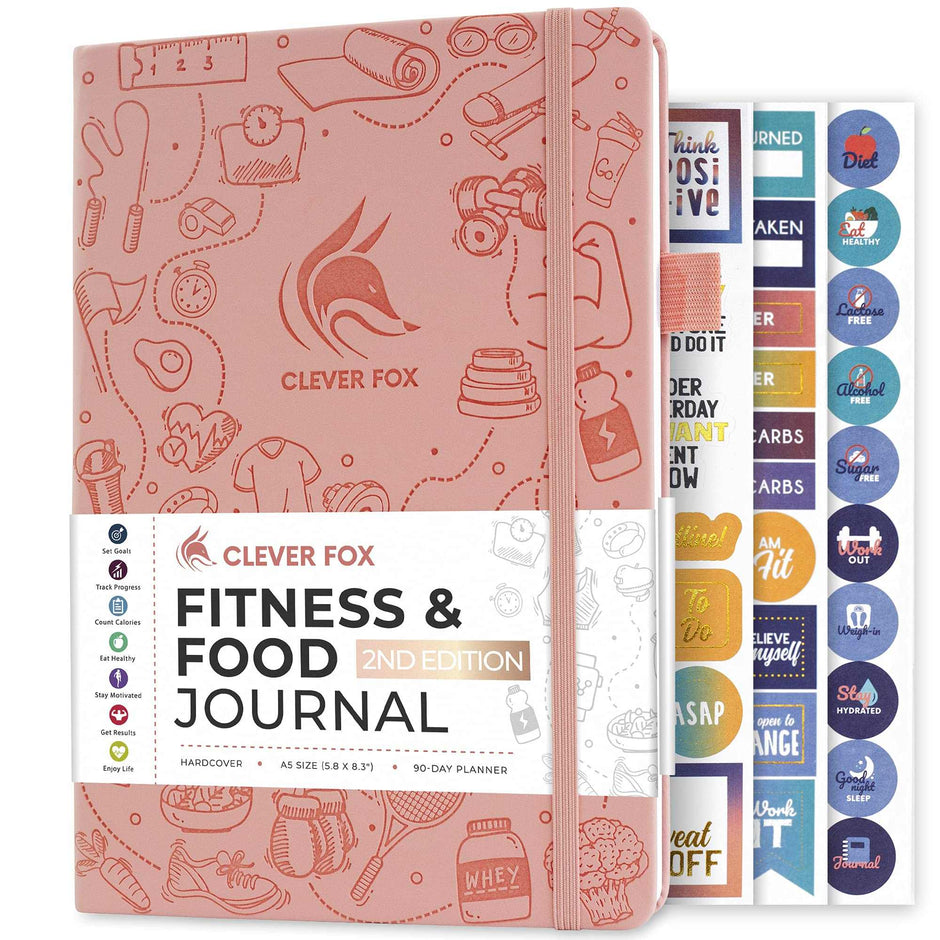 WELLTH HOUSE Fitness & Food Journal Planner - Wellth House