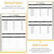 WELLTH HOUSE Budget Planner Expense Tracker Book - Wellth House