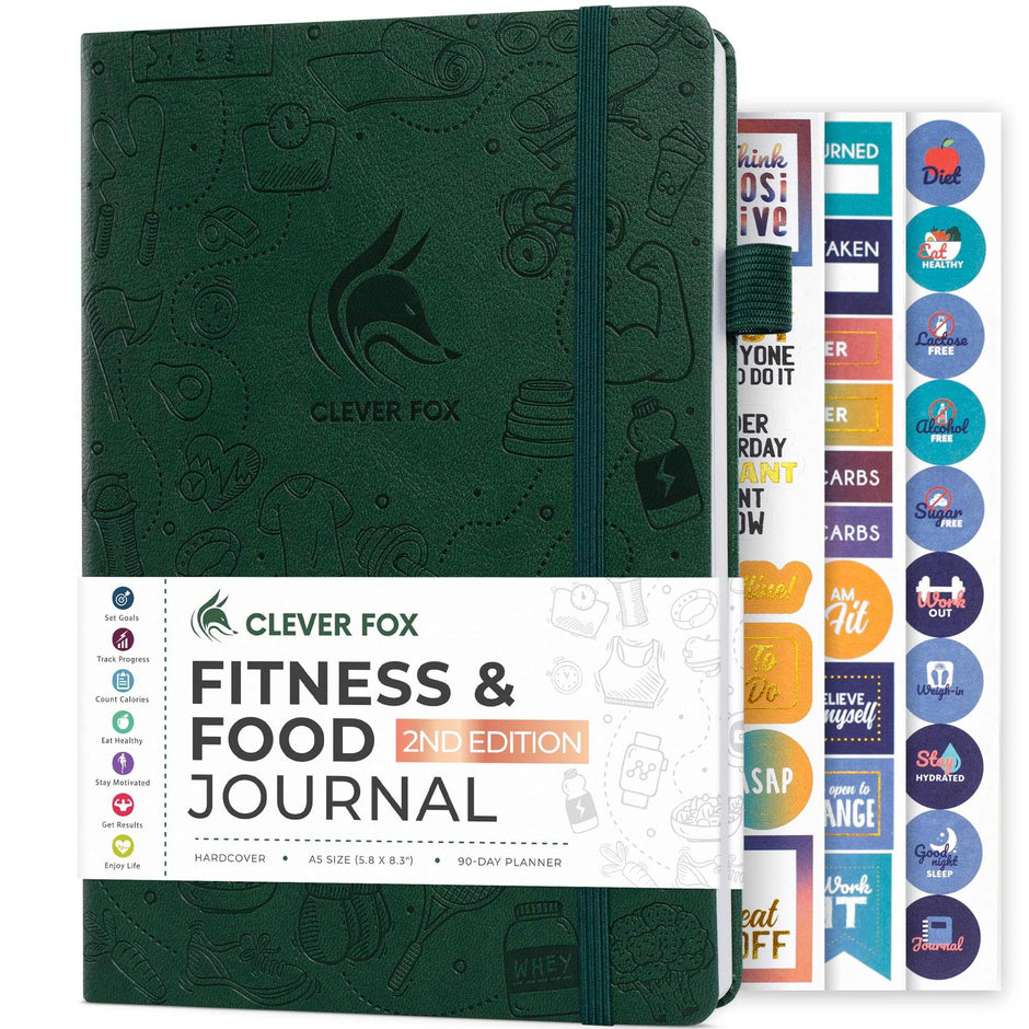 WELLTH HOUSE Fitness & Food Journal Planner - Wellth House