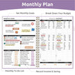 WELLTH HOUSE Budget Planner Expense Tracker Book - Wellth House