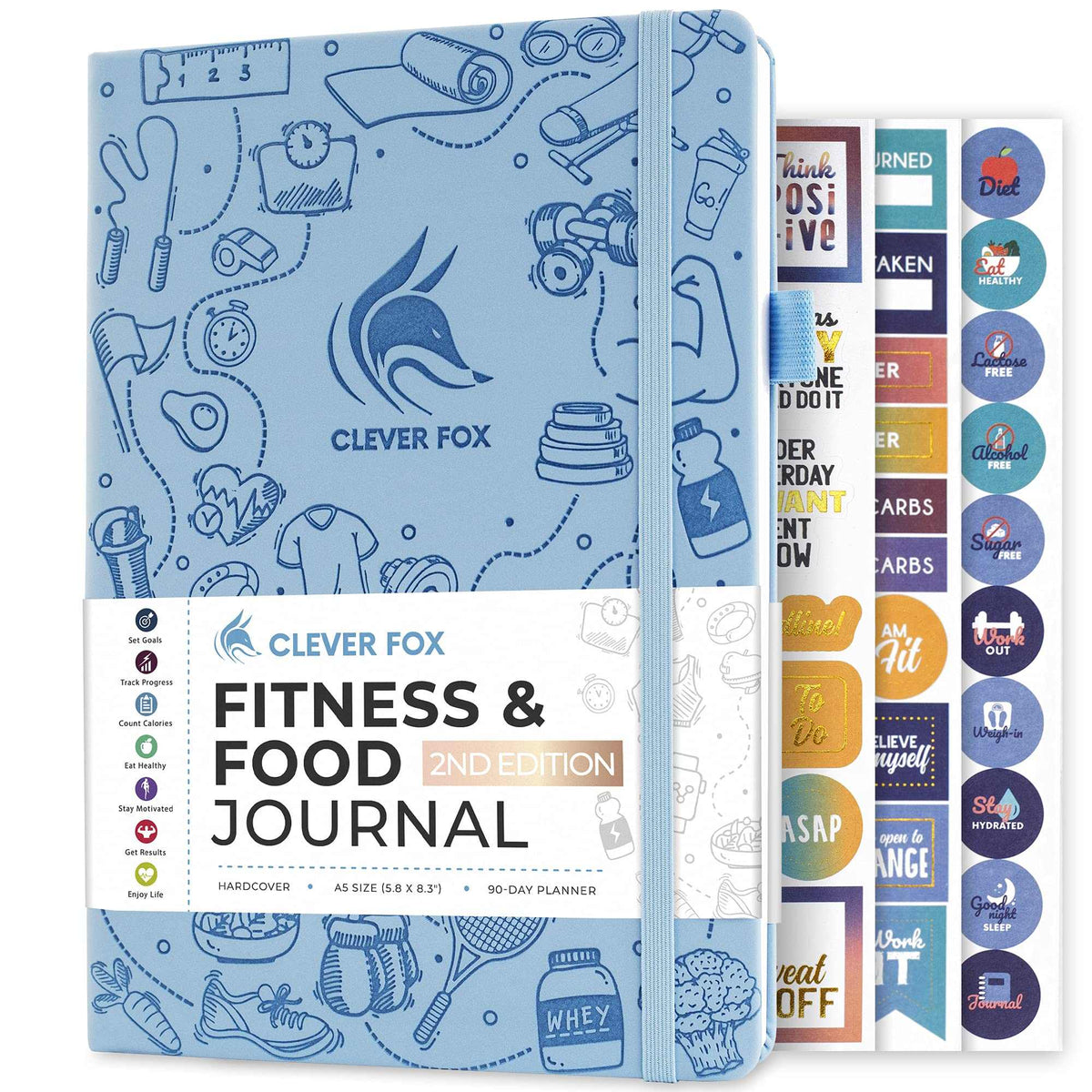 WELLTH HOUSE Fitness & Food Journal Planner - Wellth House