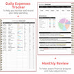 WELLTH HOUSE Budget Planner Expense Tracker Book - Wellth House