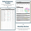 WELLTH HOUSE Budget Planner Expense Tracker Book - Wellth House