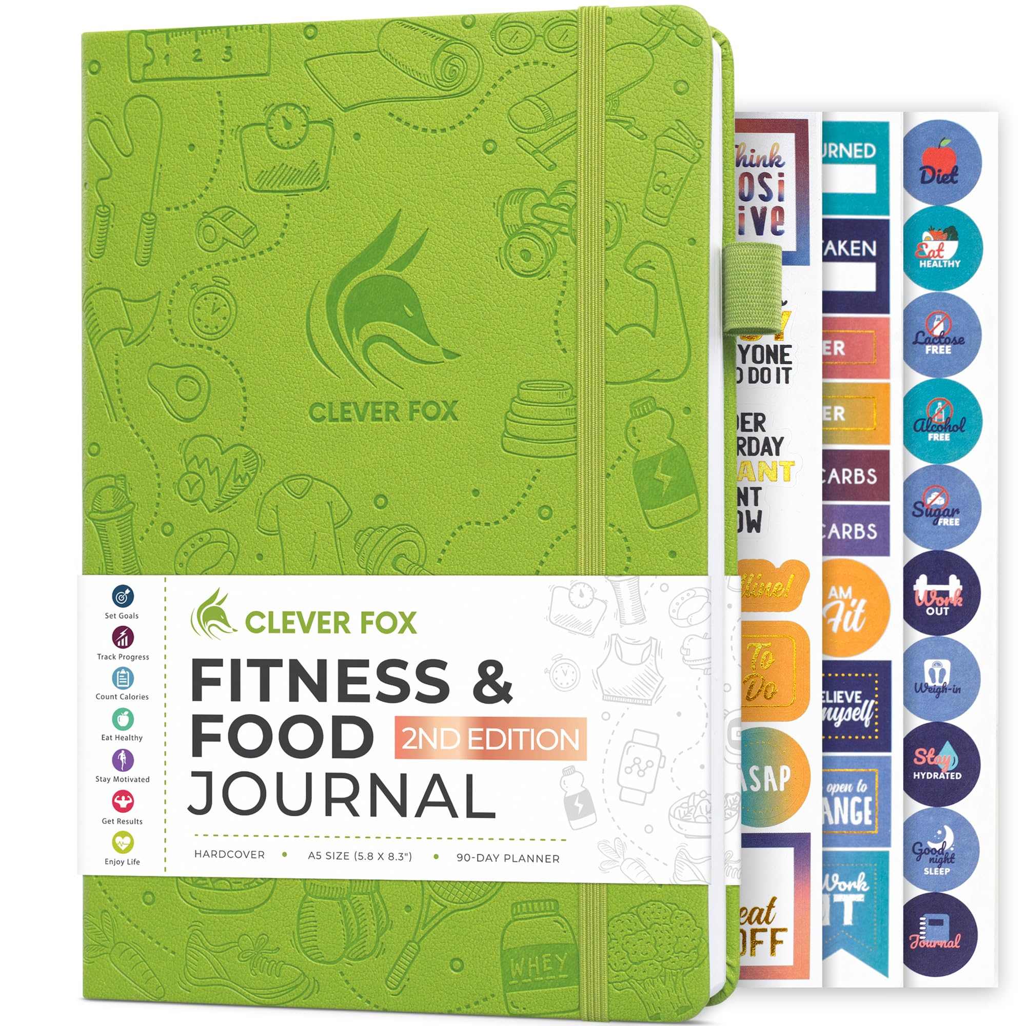 WELLTH HOUSE Fitness & Food Journal Planner - Wellth House