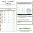 WELLTH HOUSE Budget Planner Expense Tracker Book - Wellth House