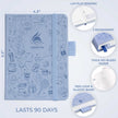 WELLTH HOUSE Fitness & Food Journal Planner - Wellth House