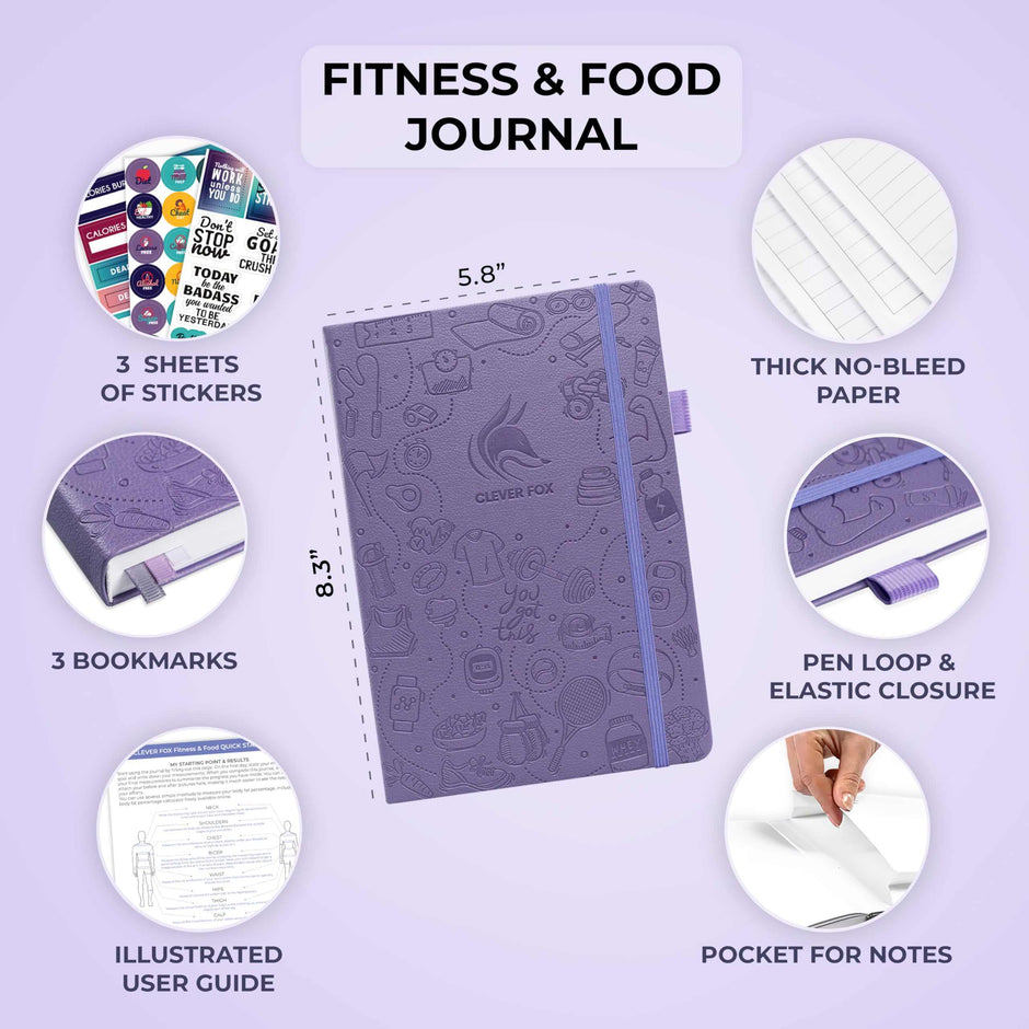 WELLTH HOUSE Fitness & Food Journal Planner - Wellth House