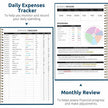 WELLTH HOUSE Budget Planner Expense Tracker Book - Wellth House