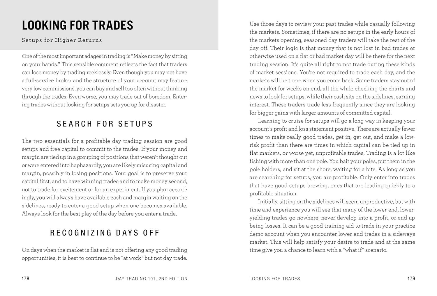 Day Trading 101, 2nd Edition: From Understanding Risk Management and Creating Trade Plans to Recognizing Market Patterns and Using Automated Software, ... in Modern Day Trading (Adams 101 Series)