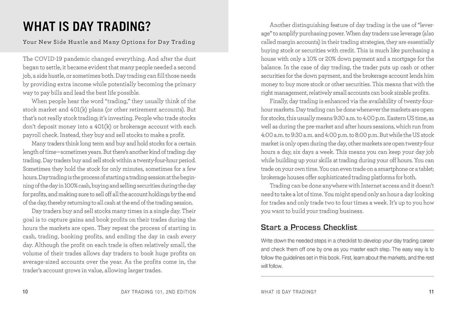 Day Trading 101, 2nd Edition: From Understanding Risk Management and Creating Trade Plans to Recognizing Market Patterns and Using Automated Software, ... in Modern Day Trading (Adams 101 Series)