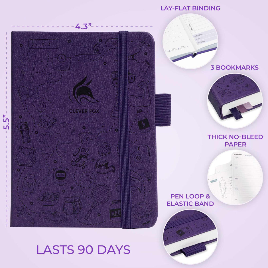 WELLTH HOUSE Fitness & Food Journal Planner - Wellth House