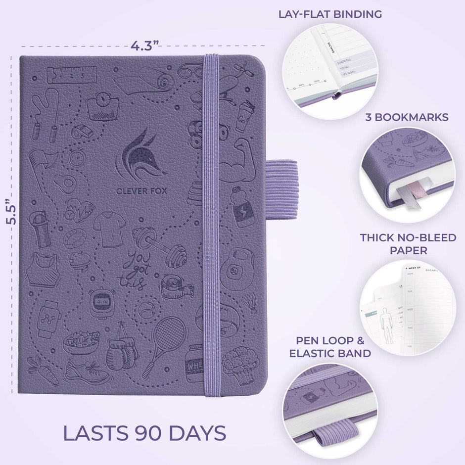 WELLTH HOUSE Fitness & Food Journal Planner - Wellth House