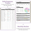 WELLTH HOUSE Budget Planner Expense Tracker Book - Wellth House