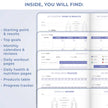 WELLTH HOUSE Fitness & Food Journal Planner - Wellth House