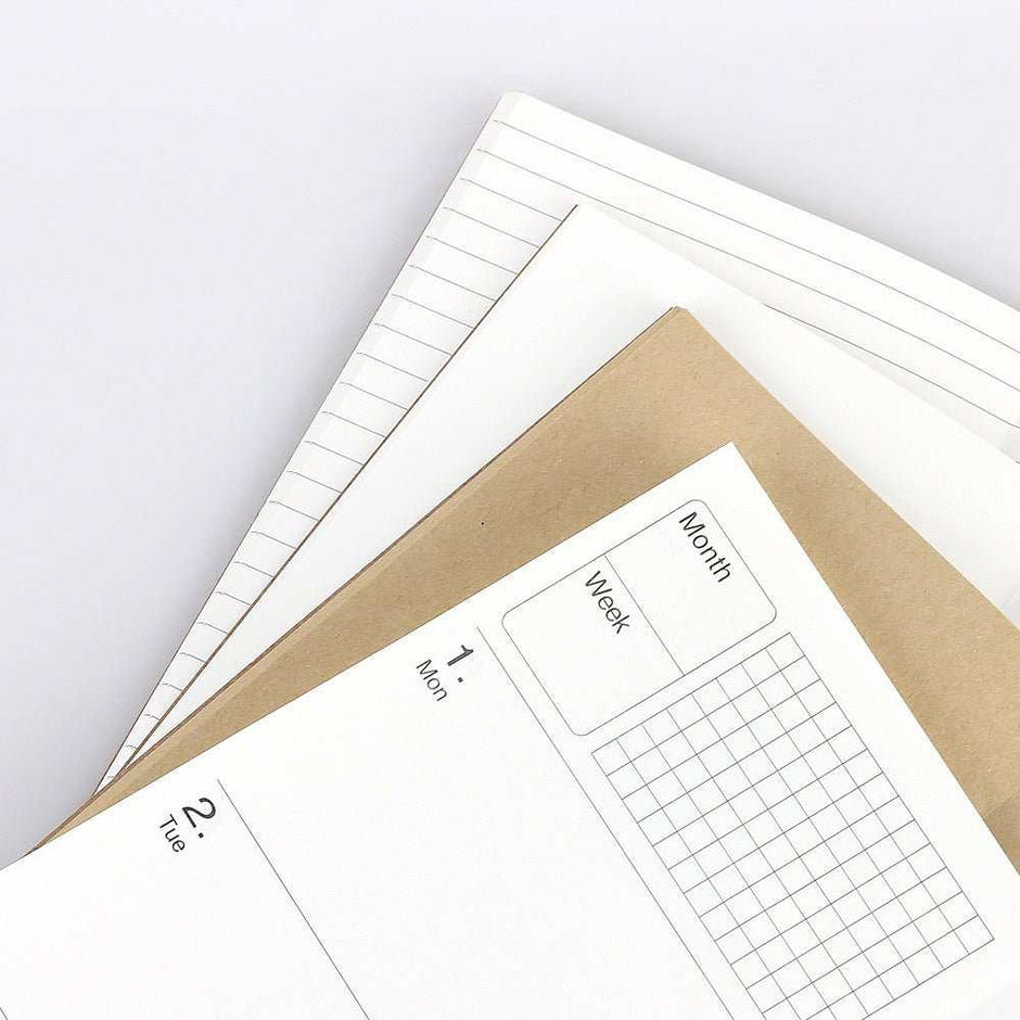 WELLTH HOUSE Traveler's Diary Book Core Notebook - Wellth House
