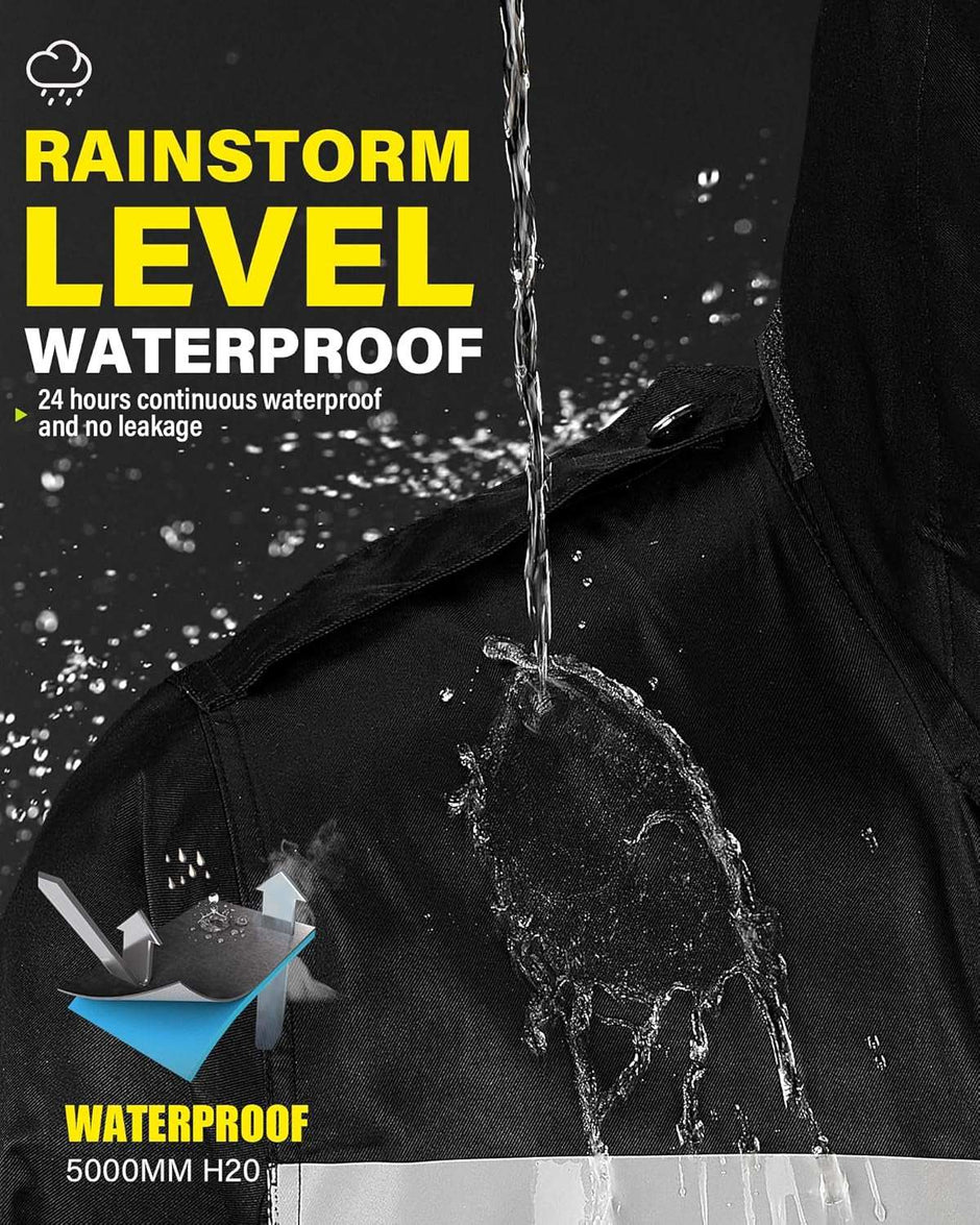 WELLTH HOUSE Waterproof Long Rain Jacket Unisex - Wellth House