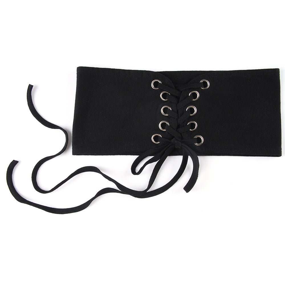 WELLTH HOUSE Knitted Pure Color Tied Belt Accessory - Wellth House