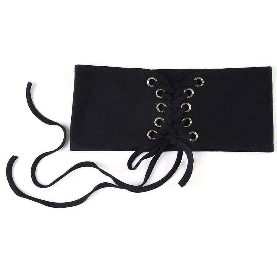 WELLTH HOUSE Knitted Pure Color Tied Belt Accessory - Wellth House