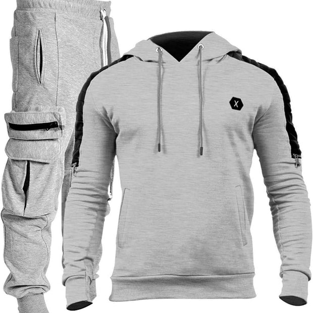 WELLTH HOUSE Men's 2 Piece Hoodie Tracksuit Set - Wellth House