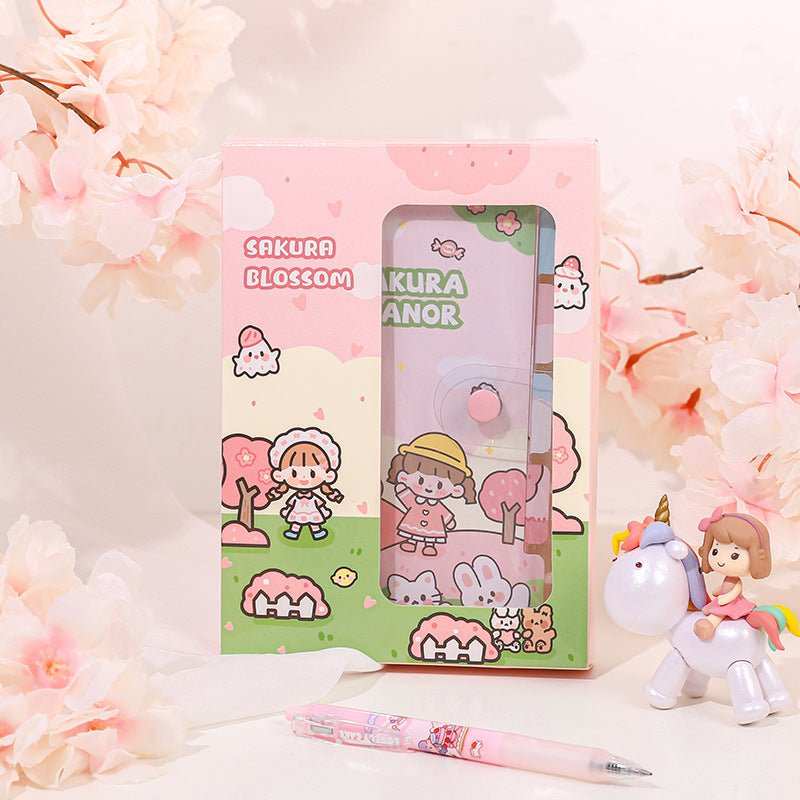 WELLTH HOUSE Cute Girly Stickers Notepad Set - Wellth House