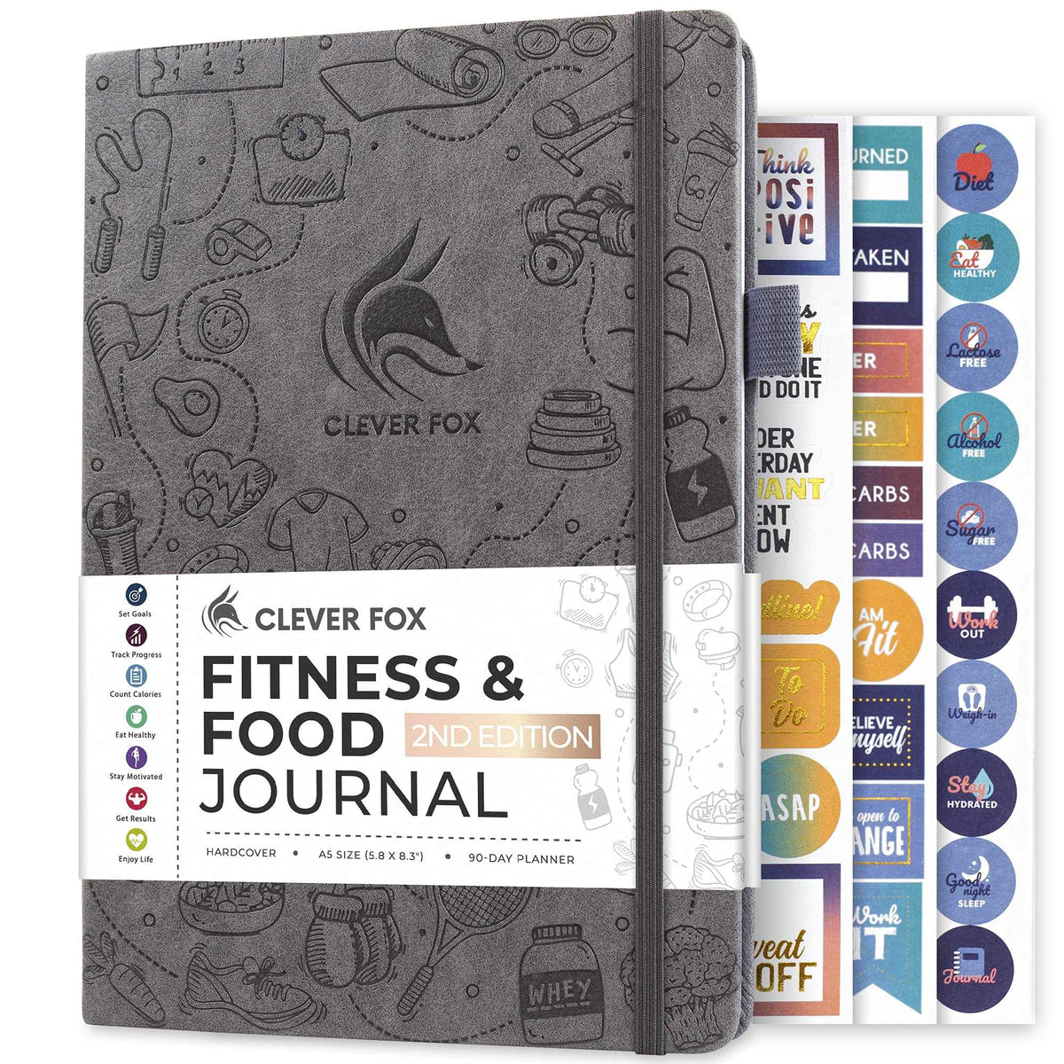 WELLTH HOUSE Fitness & Food Journal Planner - Wellth House