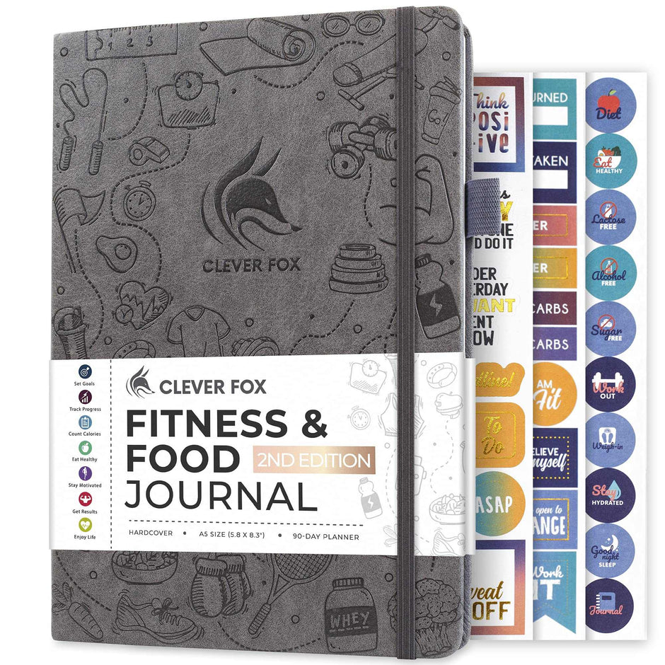 WELLTH HOUSE Fitness & Food Journal Planner - Wellth House