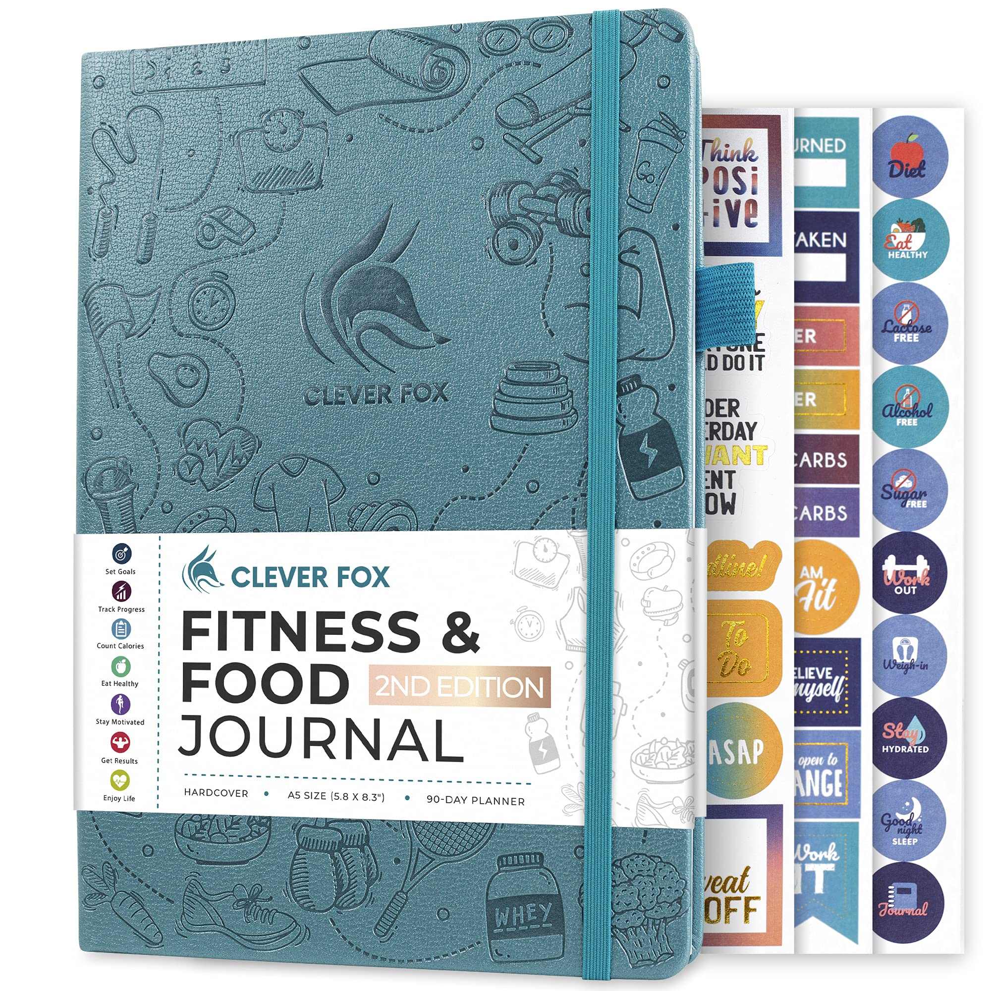 WELLTH HOUSE Fitness & Food Journal Planner - Wellth House