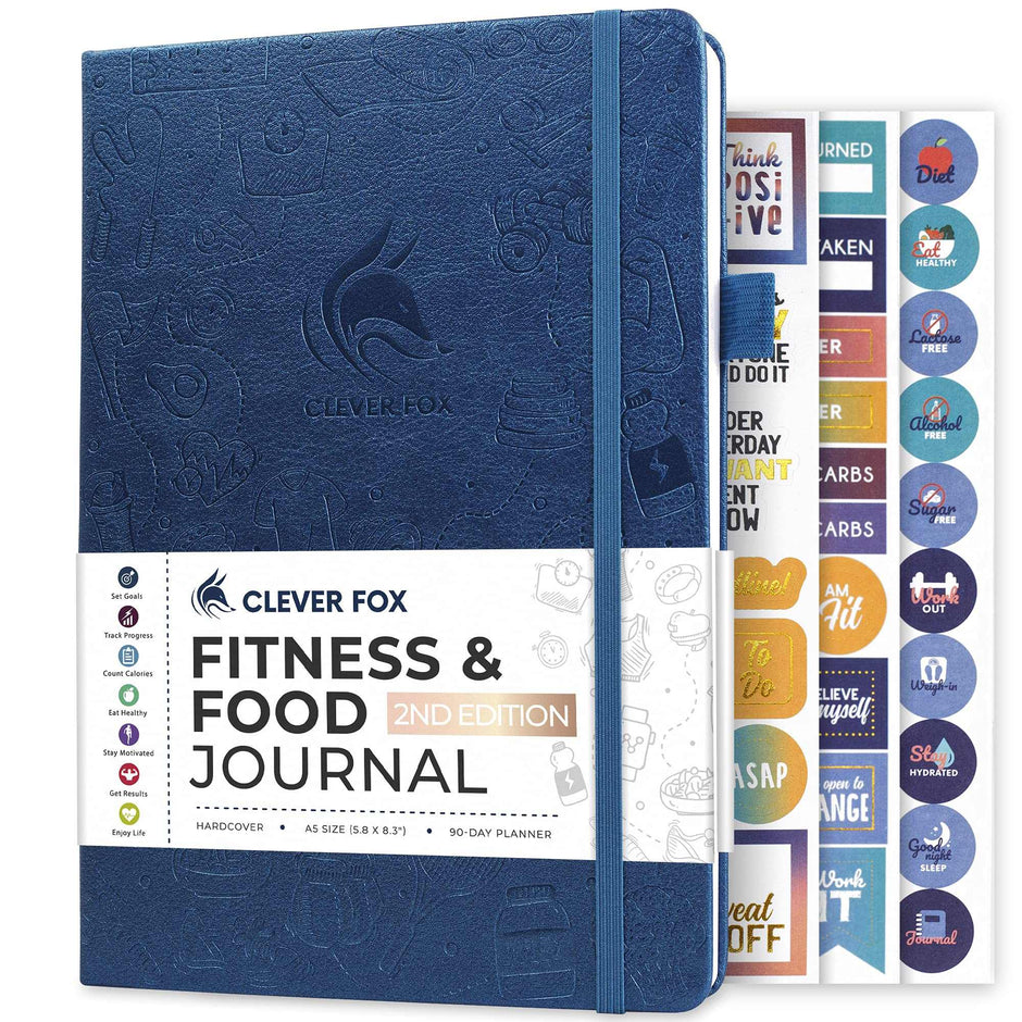 WELLTH HOUSE Fitness & Food Journal Planner - Wellth House