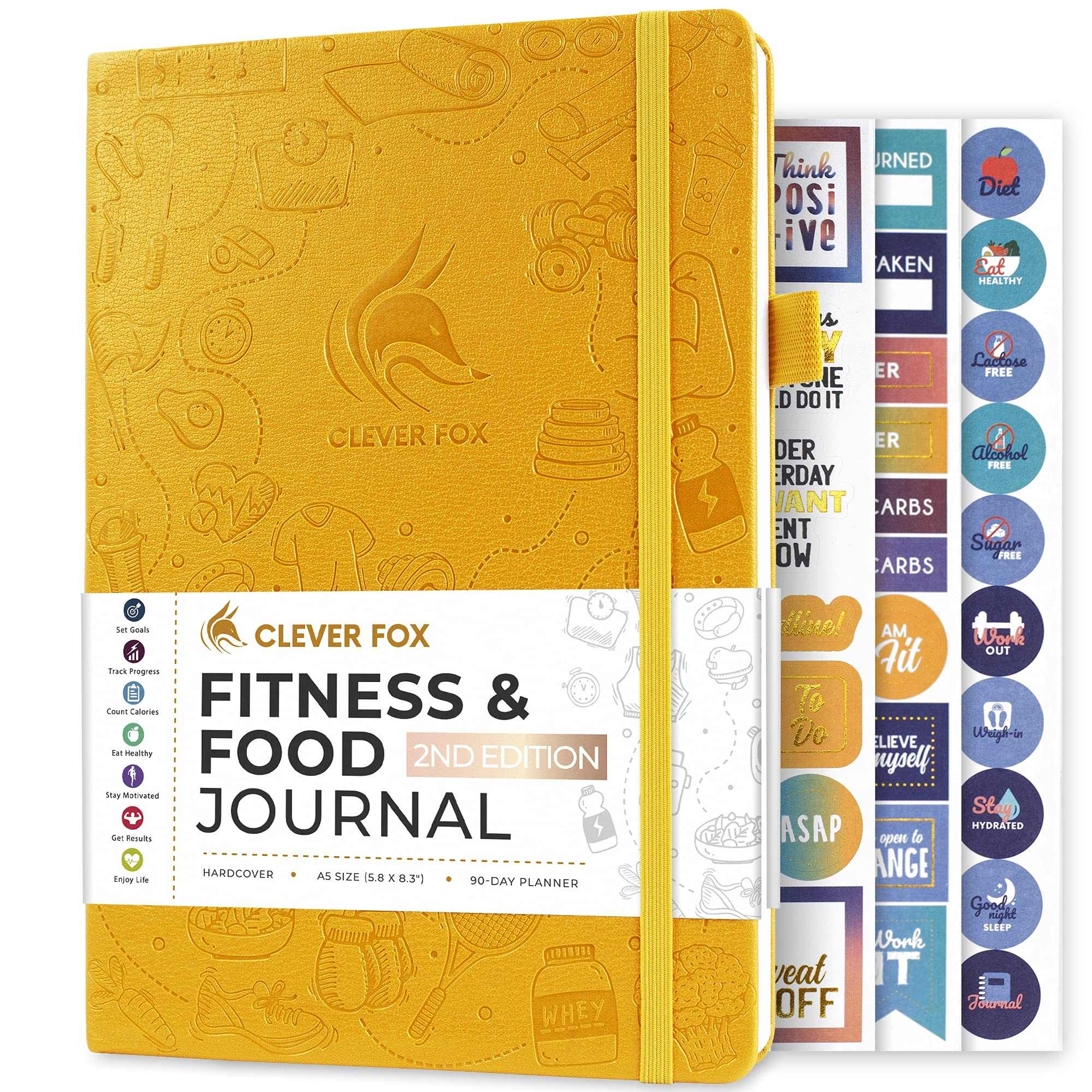 WELLTH HOUSE Fitness & Food Journal Planner - Wellth House