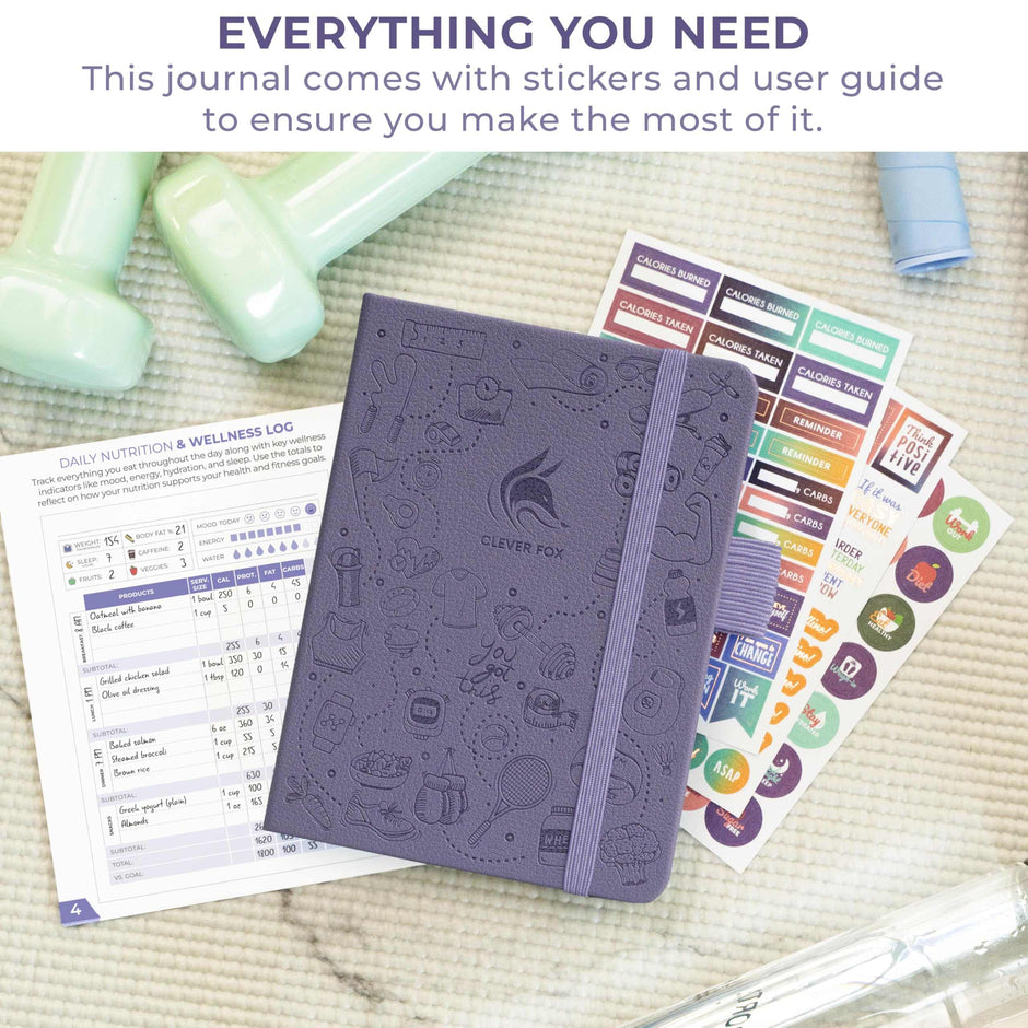 WELLTH HOUSE Fitness & Food Journal Planner - Wellth House
