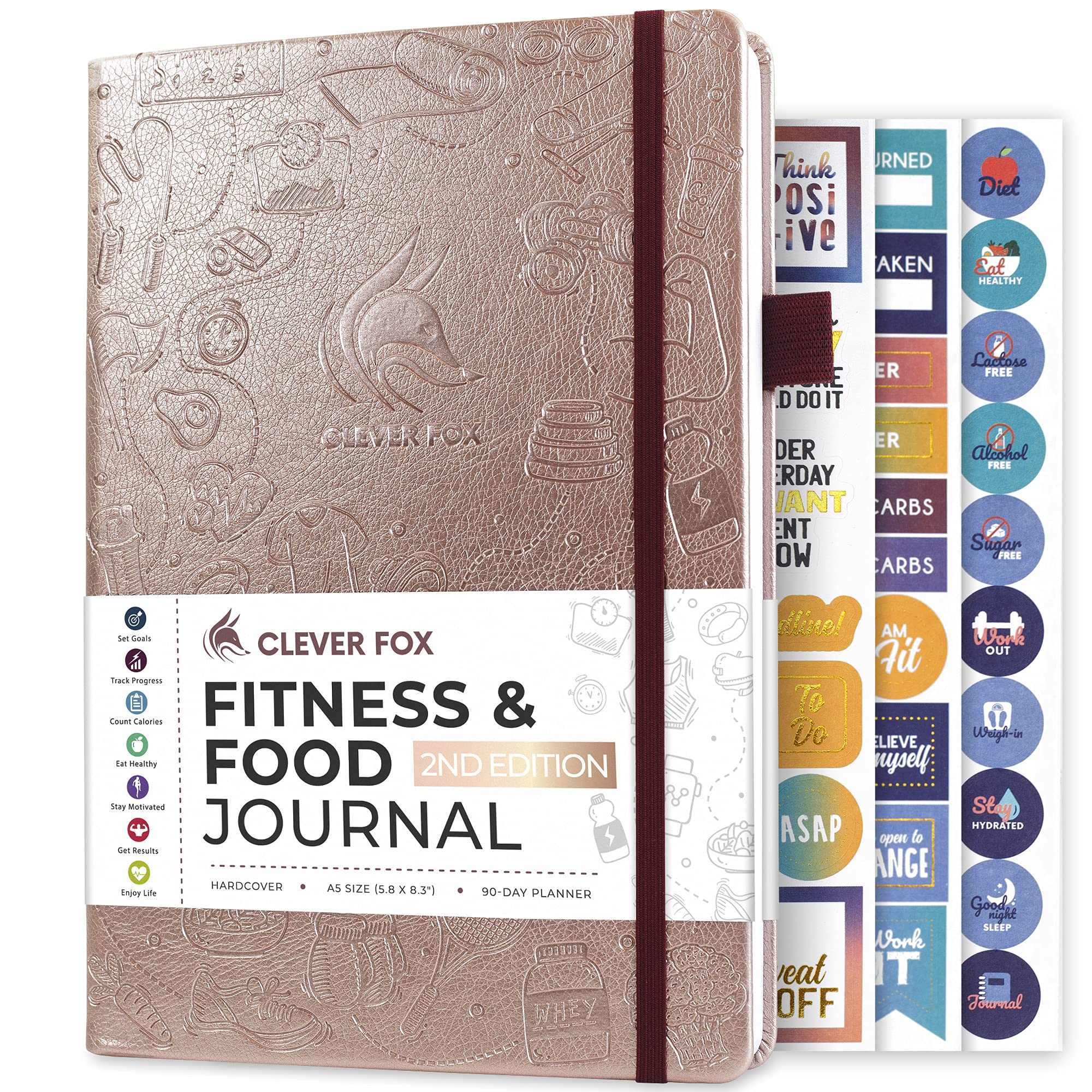 WELLTH HOUSE Fitness & Food Journal Planner - Wellth House