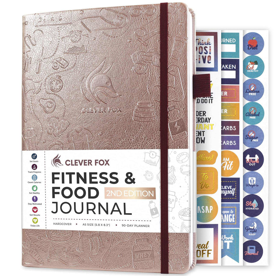 WELLTH HOUSE Fitness & Food Journal Planner - Wellth House
