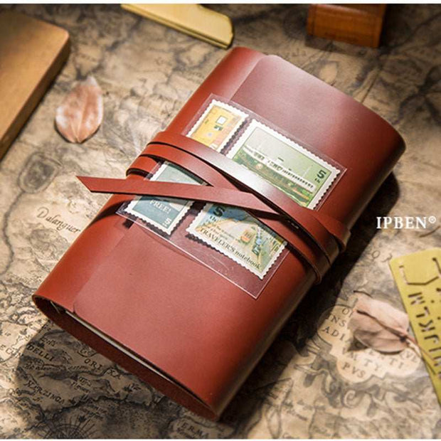 WELLTH HOUSE Retro Three-Fold Travel Diary Notepad - Wellth House