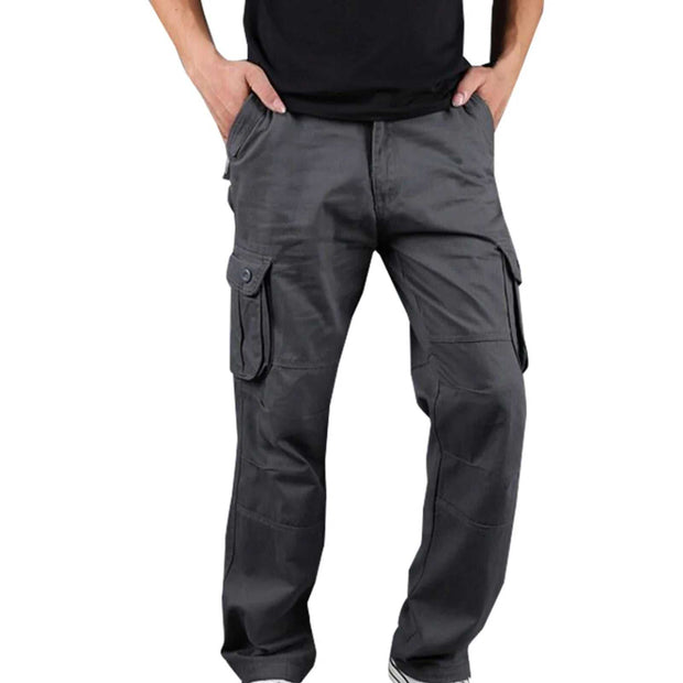 WELLTH HOUSE Men's Cargo Multi Pocket Work Pants - Wellth House