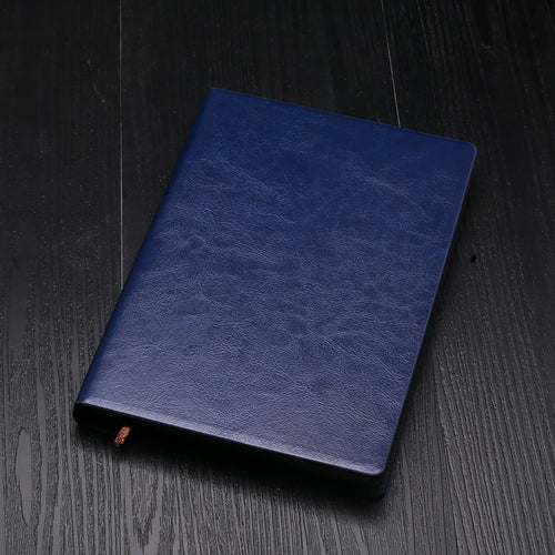 Custom A5 Vintage PU Leather Business Notebook - professional leather journal
