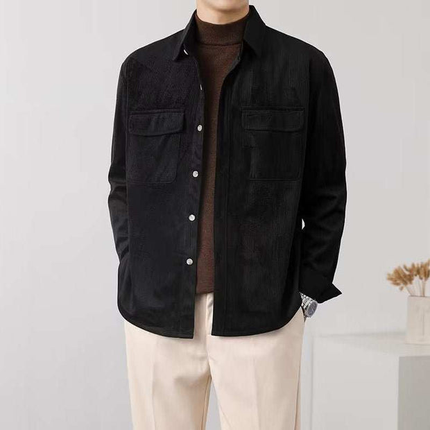WELLTH HOUSE Vintage Corduroy Workwear Shirt Men - Wellth House