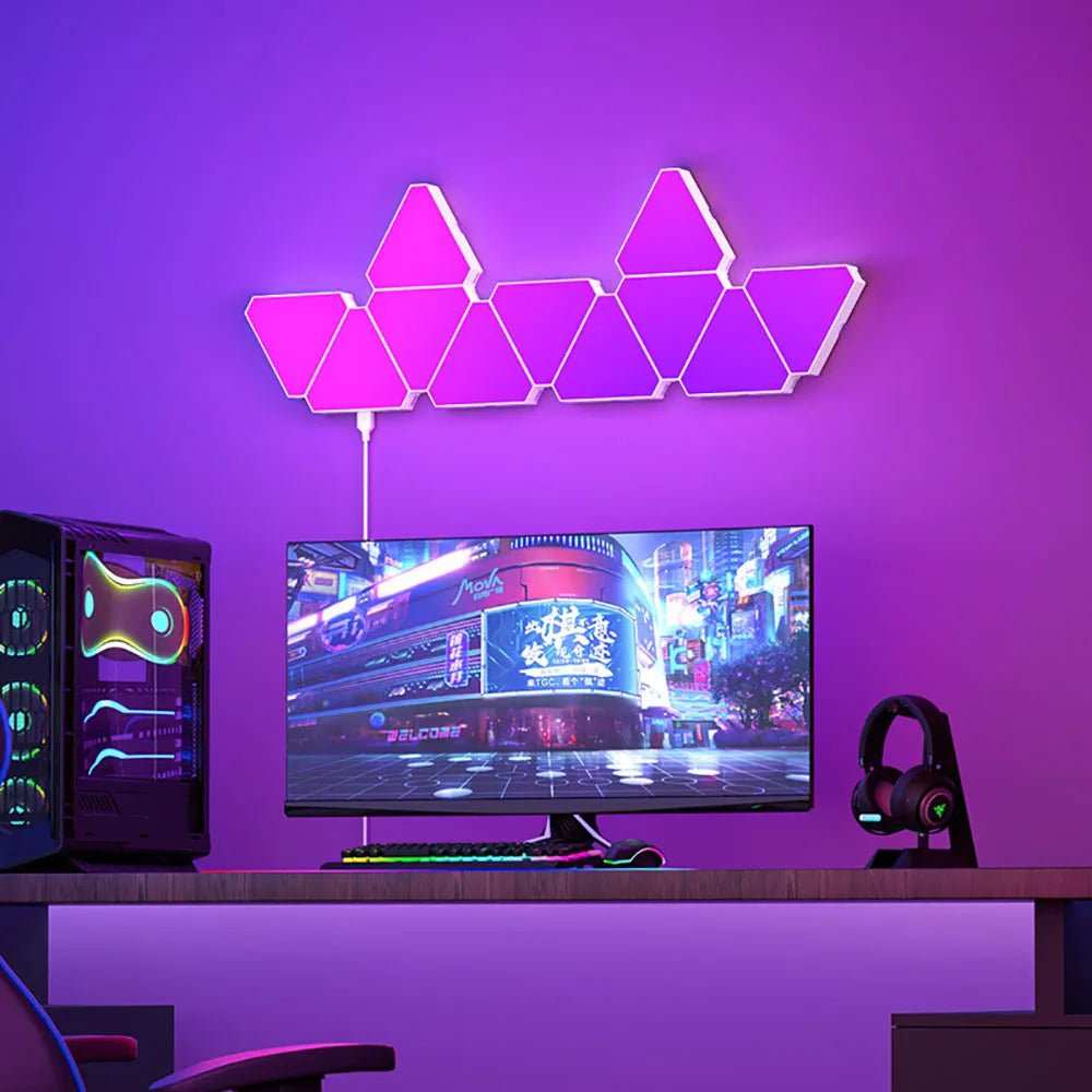 WELLTH HOUSE LED Quantum RGB Wall Lamp Light - Wellth House